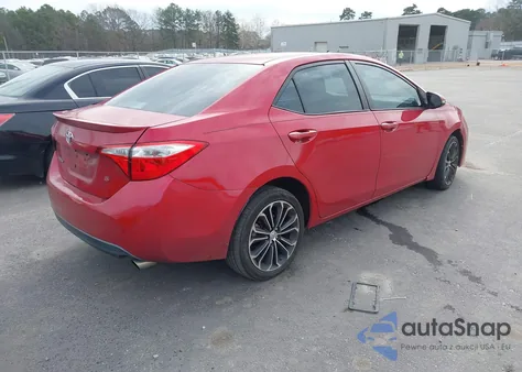 2014 Toyota Corolla S Plus из США, поврежденный, VIN 2T1BURHE6EC015617